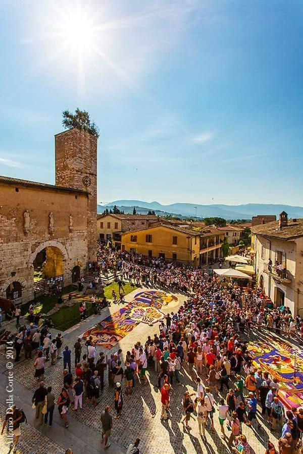 Appartamento Casa Berti Spello Esterno foto